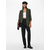 PIECES Blazer PCBOSELLA  temno zelena / črna