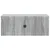 Noćni ormar s ladicama 2 pcs Siva sonoma 49 x 34,5 x 20 cm