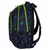 HEAD Ranac đački anatomski 2zipa 1džep veći AB300 Skate Lifestyle 24.502024115 crno-zeleni