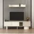 Hanah Home TV komoda Valento 20673, 180 cm, Moonstone / travertin