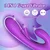 SuperLove Rabbit Flapping G-Spot 3in1 Vibrator Purple