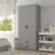Hanah Home Ormar Yaman Luna 1600-043, 80x182x47 cm, Sivi