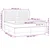 vidaXL vidaXL Box spring postelja z vzmetnico krem 180x200 cm blago, (20895151)