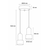 Opviq Luster Loer B, 2 x E27 Max, 40W, Braon