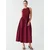 BWLDR Obleka Linda bordo