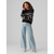 VERO MODA Pulover SABA, črna