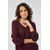 Kaffe Bluza bordo