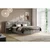 Esposa BOXSPRING POSTELJA 180 cm x 200 cm , tekstil temno siva