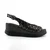 Mona Shoes Ženske sandale, Soft uložak, Kožne, Crne