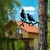 Aberto Design Dekorativna figura Bird On The Branch 09, 45x39 cm, 1.5 mm