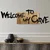 Wallity Zidna dekoracija Welcome To My Cave, 128x39cm