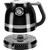 KitchenAid Električni grelnik vode, 1,5 l, s temperaturnim drsnikom, črn