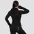 Women‘s Pulse 1/2 Zip Running Sweatshirt Black - GymBeam