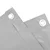 Balkonski zaslon za privatnost sivi 500 x 90 cm PVC