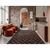 Tepih MOCCA 160x230 cm braon/crvena