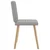 Vidaxl Jedilni stoli 6 kosov Cloud Grey Fabric