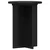 Stalak za biljke 2 pcs Crna O29,5 x 40 cm Konstruirano drvo