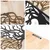 Murmure des Feuilles -1 - Natural, Walnut NaturalBlack Decorative Wooden Wall Accessory