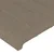Uzglavlje s ušima smeđesivo 103x23x118/128 cm od tkanine
