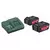 Metabo baterijski komplet sa punjačem Basic set 2 x 5,2Ah 685051000