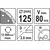 shumee YATO 125 MM SEGMENTIRANI DIAMANTNI REZILO YT-59962