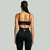 STRIX Seamless String Bra Black