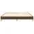 vidaXL Box spring posteljni okvir temno rjav 180x200 cm blago