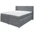 MID.YOU POSTELJA BOXSPRING 180 cm x 200 cm , tekstil antracit