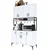 Hanah Home Komoda 120x198,6x40cm Bela
