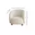 Atelier del Sofa Fotelja Slon 82x77x80cm Bela