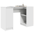 Stol Bijeli 120x42x76 cm Konstruirano drvo