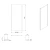 AMADEO Pravokotni zaslon 1200x800mm L/R varianta, steklo Brick - 120x80 cm - Aqualine - 24 - Pravokotne tuš kabine - 1200 - 1850 - 800 - 5 - 14