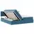 Krevet s od storage s madracem Tamno plava 90 x 200 cm