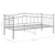 Vidaxl Posteljni okvir siv kovinski 90x200 cm