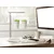 Maul stona lampa LED jazzy sa dimerom bela ( 05LM818A )