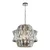 Kristalni luster na lancu CROWN 12xE14/40W/230V hrom