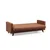 Atelier del Sofa Trosed na razvlačenje Polya 205x86x75cm Bronzani