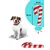 Paws & Whiskers Set igračaka za pse Havhav 1021, 2 komada, Šareni