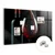 tulup.si Magnetna tabla Steklenico vina 90x60 cm