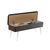Hanah Home Klupa Vina 0701, 90x39x40 cm, Antracit