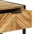 Vidaxl Toaletna mizica Rjava 100 x 40 x 120 cm Masiven les akacije
