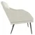 Vidaxl Klop krem 110x76x80 cm žamet