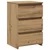 Vidaxl vidaXL Nočna omarica Artisan hrast 40x35x62,5 cm