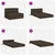 Sofa na razvlačenje Sivosmeđa 70 x 80 x 60 cm Tkanina