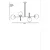 Conceptum Hypnose Luster Favori, 15 cm, 90 cm , E27