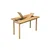 HANAH HOME Vina Mini 03 0701 Oak Soho Grey (Produžni set trpezarijskih stolova i stolica (6 komada))
