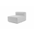 ATELIER DEL SOFA Fotelja Fora O1 Light Grey