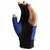 Biljarska rukavica Gold Mesh Blue