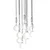Open Design OR85358 - Luster na sajli ERO 10xG9/8W/230V sjajni hrom
