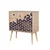 Hanah Home Komoda Trio-123, 80x90x40 cm, Boja hrasta